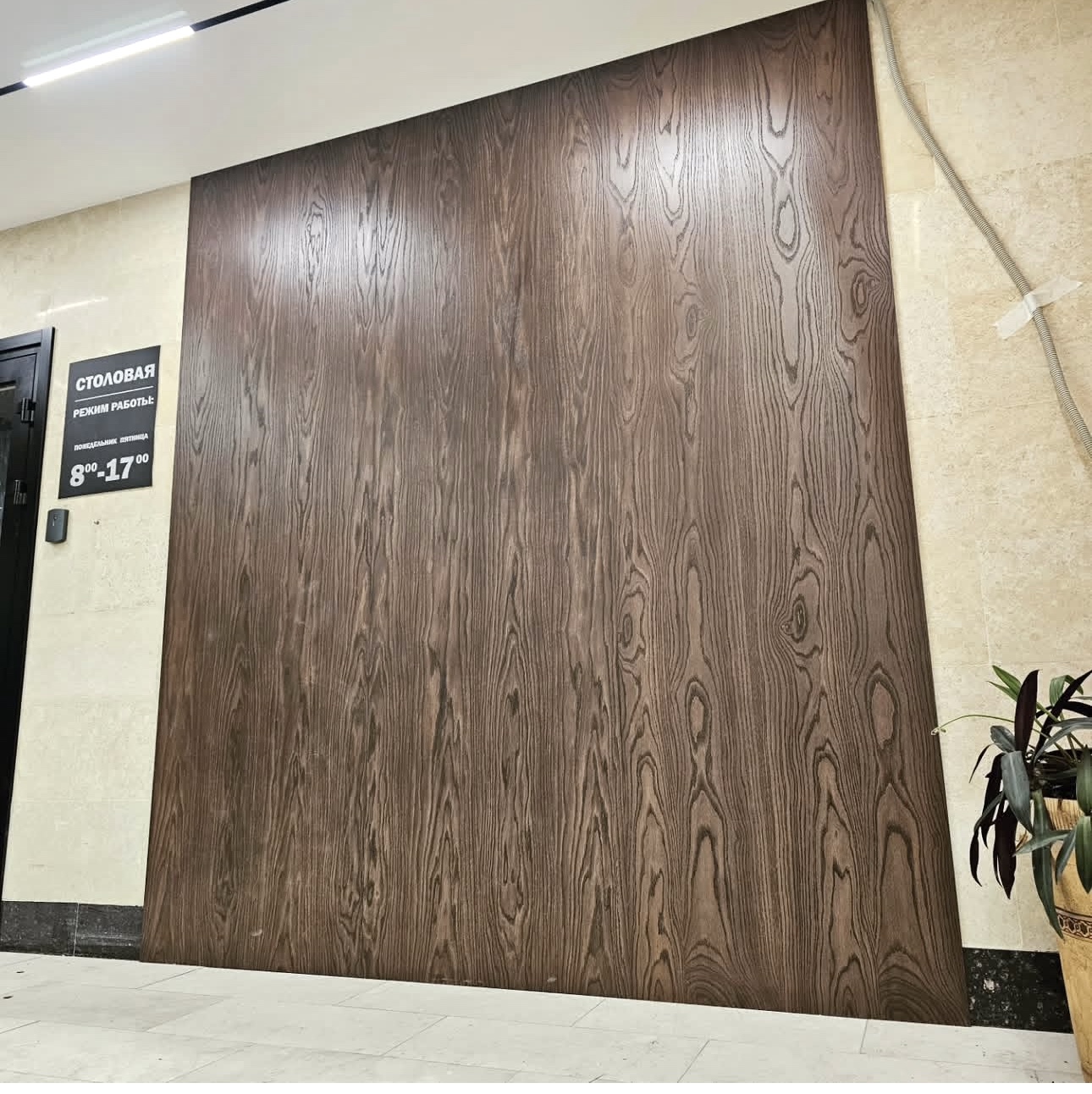 МДФ панель в шпоне Дуба 