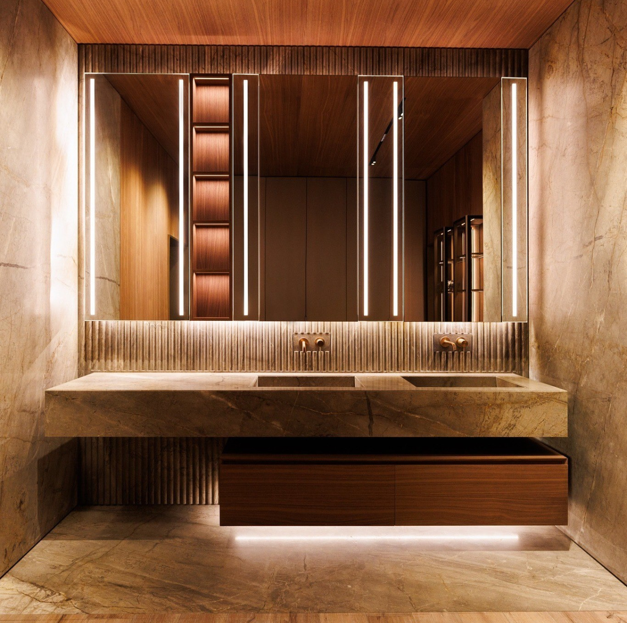 Шкафы в ванную комнату