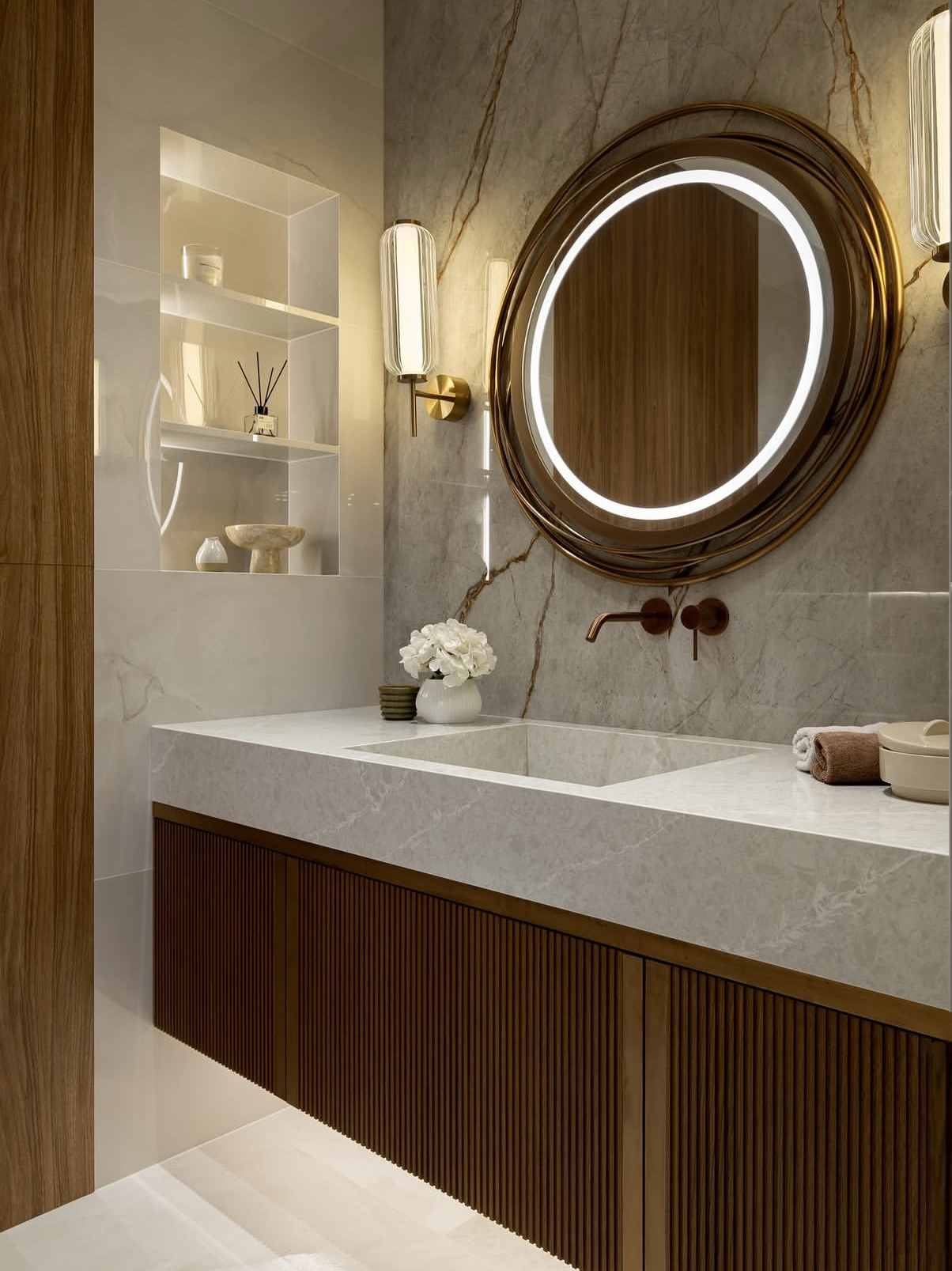 Корпусная мебель в ванную комнату, тумбы в ванную комнату, шкафы в ванную комнату,