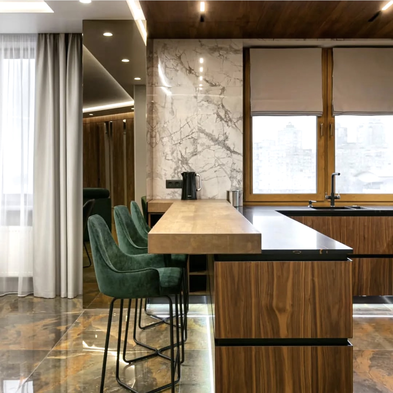 Кухонный остров из камня, кухонный остров из камня Нижний Новгород, 