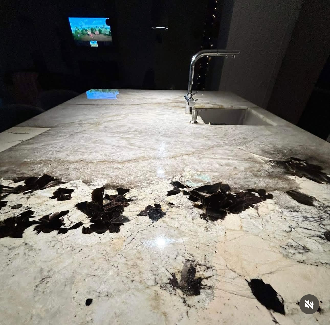 Кухня из камня заказать, куханный остров Нижний Новгород, 