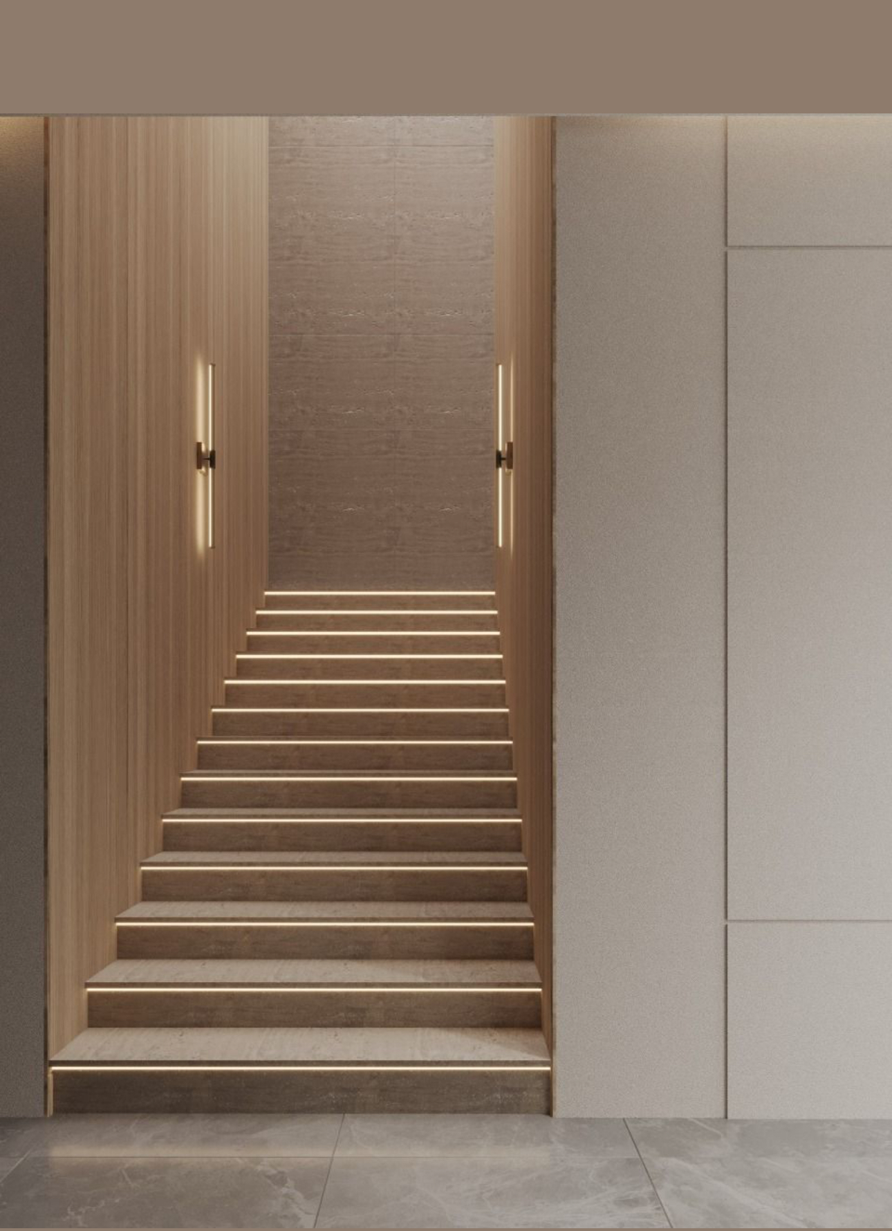 Лестницы из натурального камня,